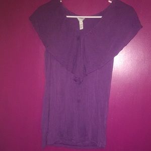 PURPLE BLOUSE | SIZE M |